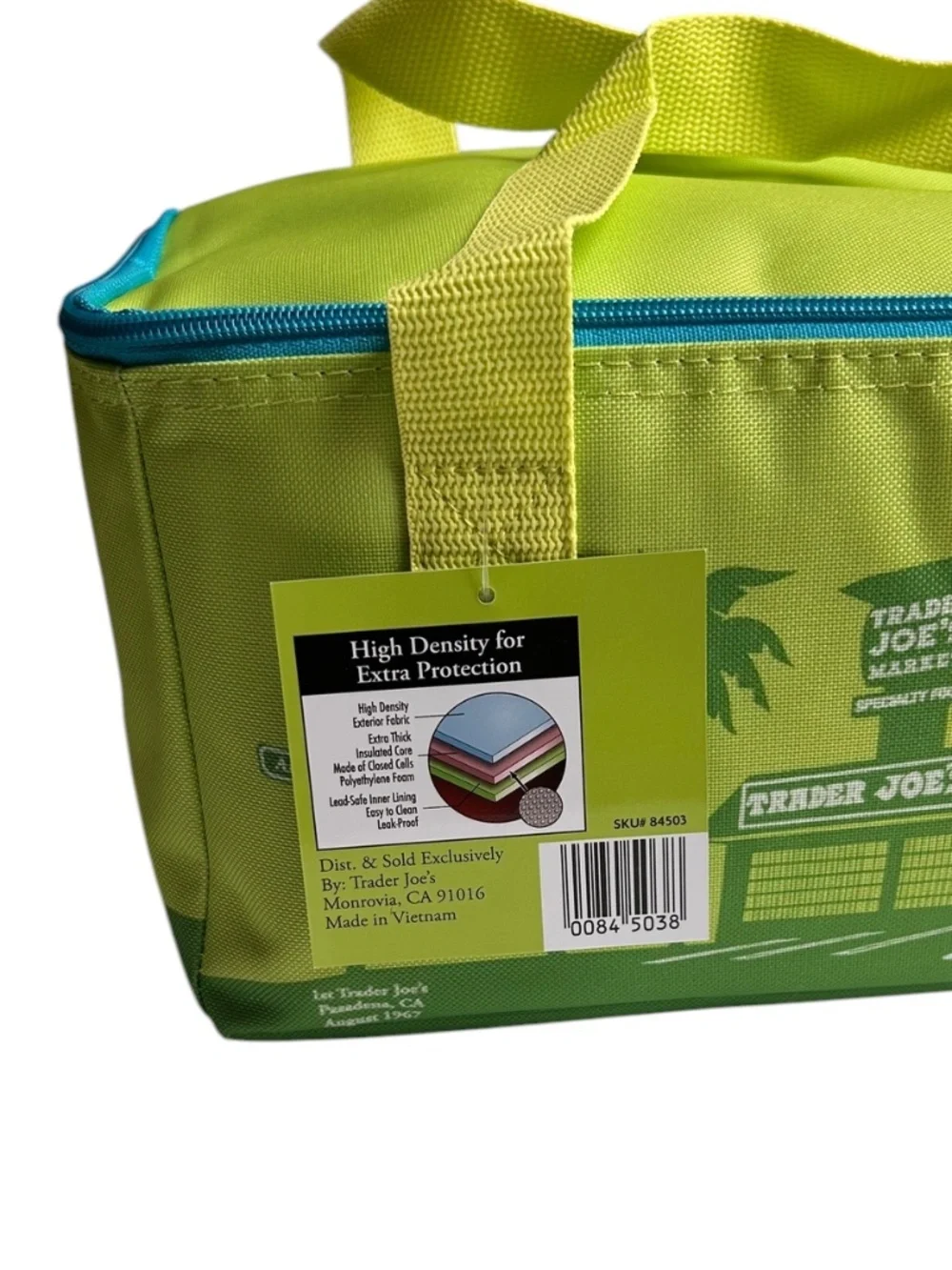 NWT Treader Joe's Brand New Insulated Mini Tote Bag